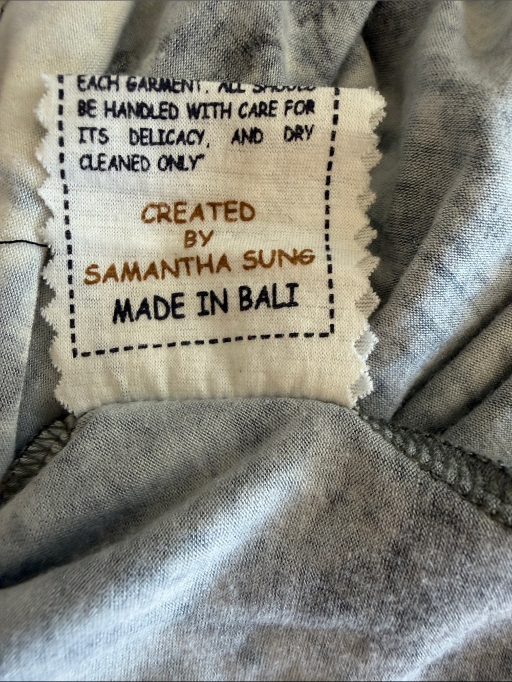 Samantha Sung Black & White Gradiated Dress.  Size 12 - Picture 7 of 7